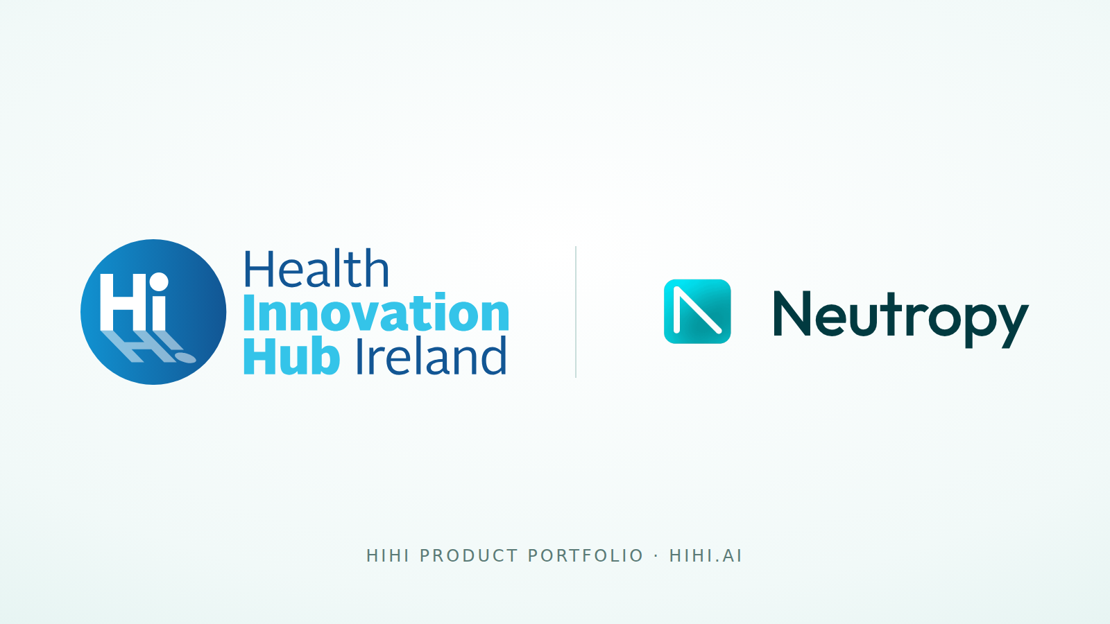 Health Innovation Hub Ireland logo beside the Neutropy logo